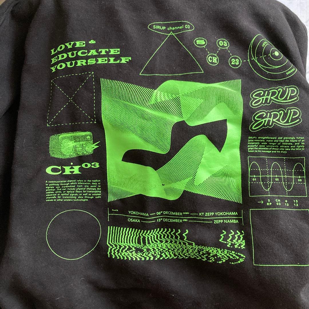 ミュージシャン sirup channel 03 ORIGINAL HOODIE