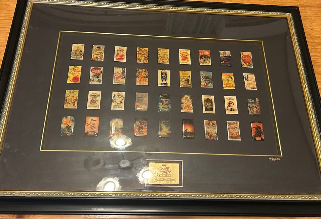 1998年 ディズニー ムービーポスター ピンバッジ　ピンズ　限定　シリアル