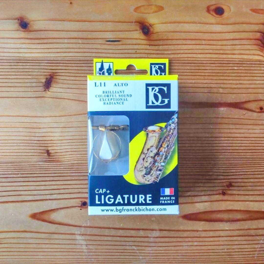 【美品】BG L11 ALTO Saxリガチャー ゴールド／値下済