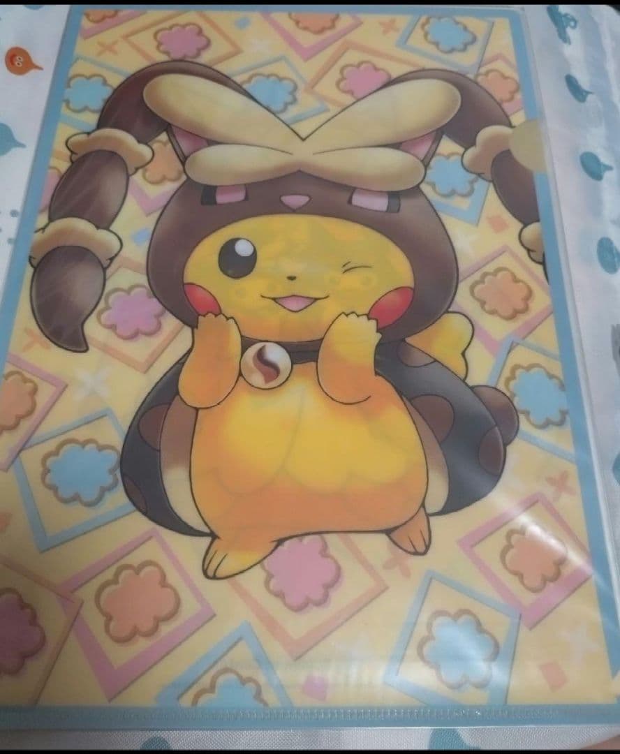 メガポンチョを着たピカチュウ vol.2 A4クリアファイルセット　レックウザ