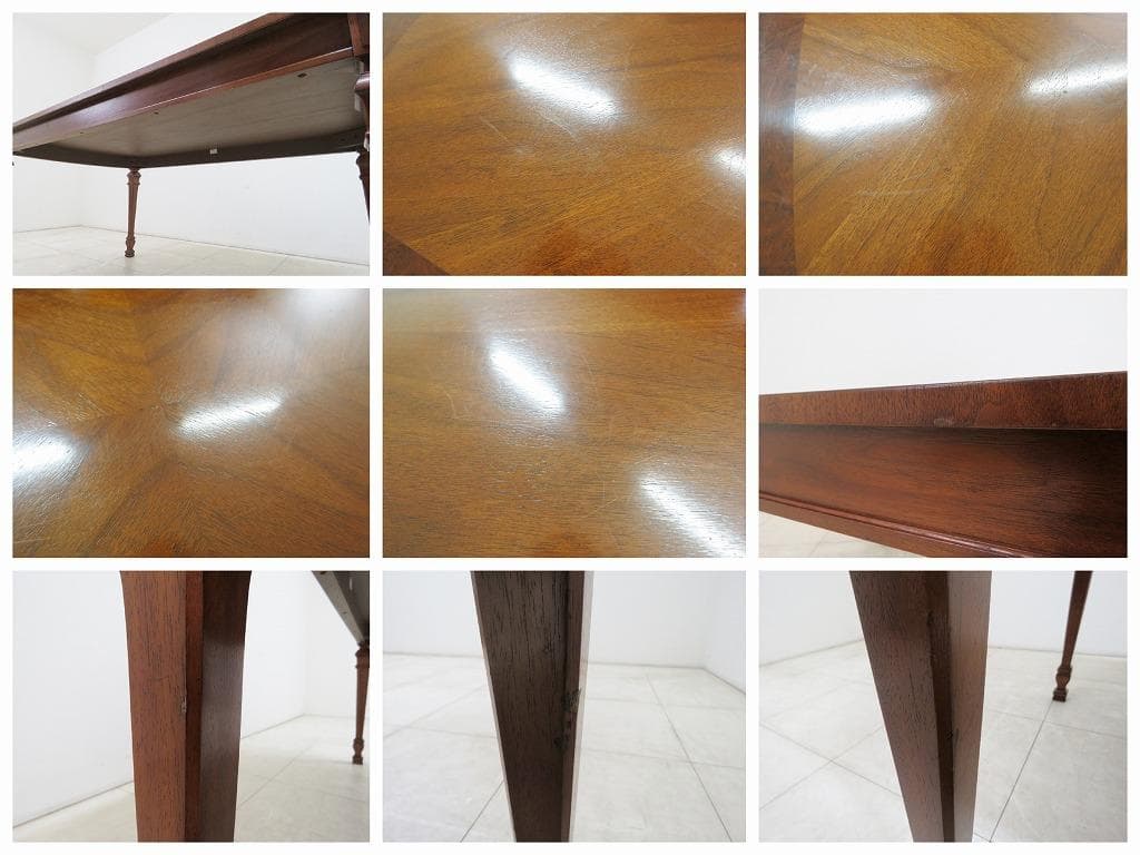 ■最高峰■ドレクセル ヘリテイジ フランチェスカ ダイニングテーブル マホガニー