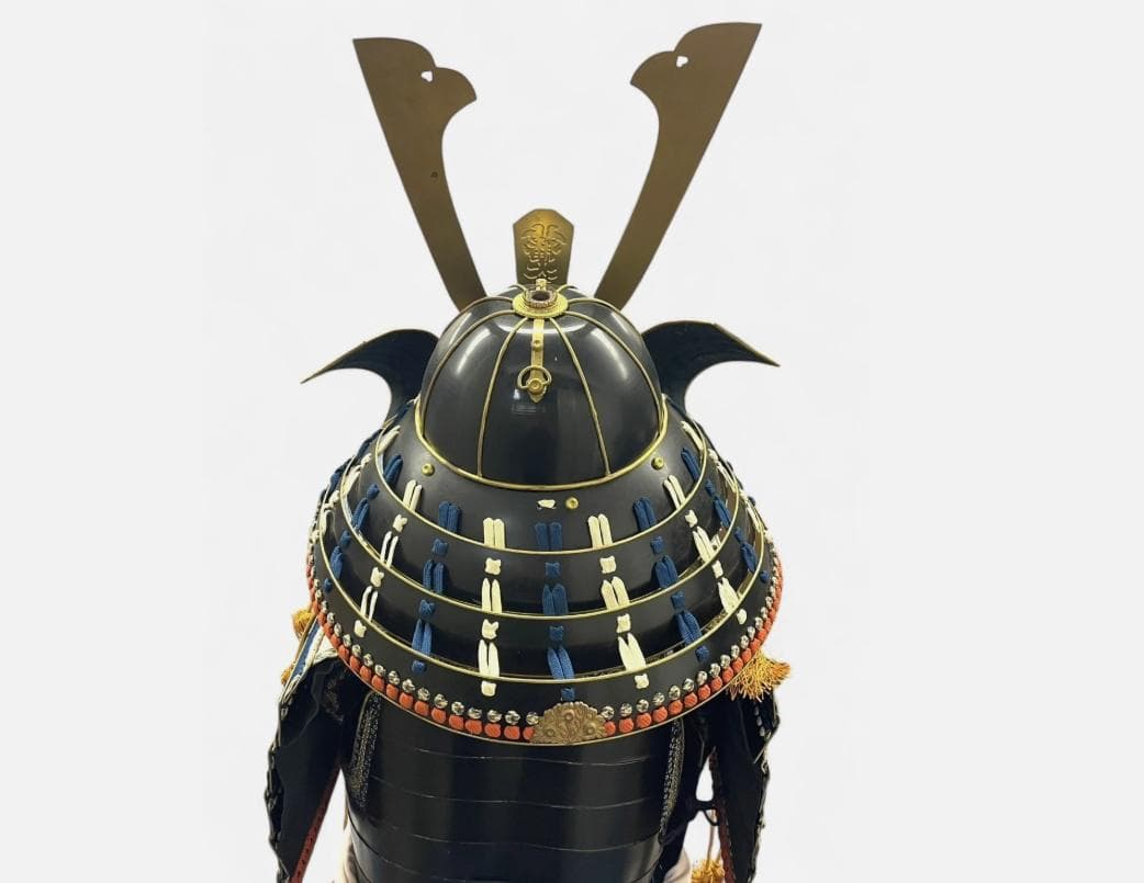 送料込み 着用可能 甲冑 等身大 当世具足 鎧兜 時代祭り 鎧櫃 家紋