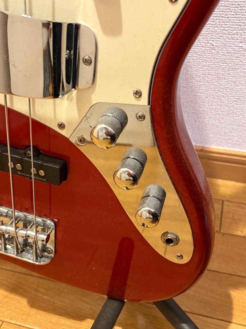 siotaro74　Squier Jazz Bass レッド