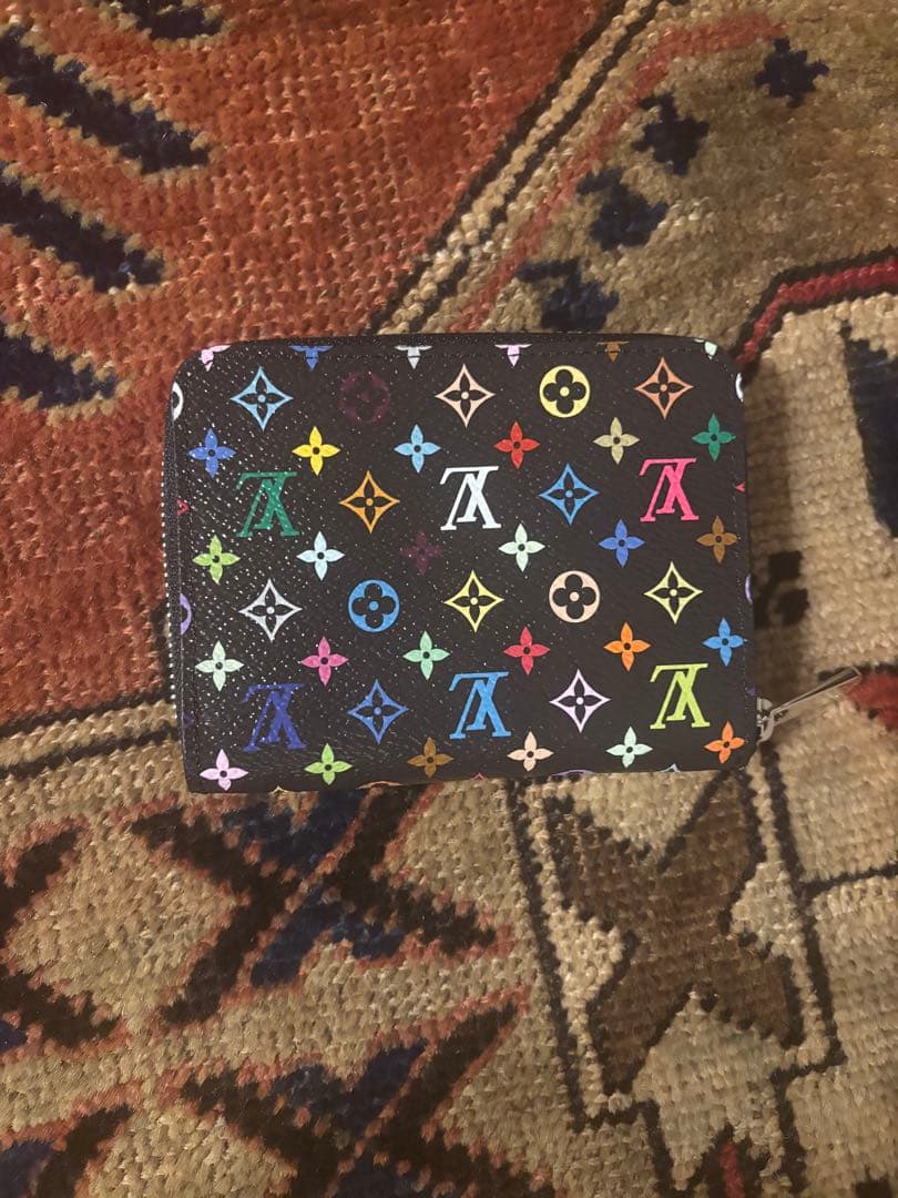 ルイヴィトン モノグラム マルチカラー ジッピーパース 村上隆M13409