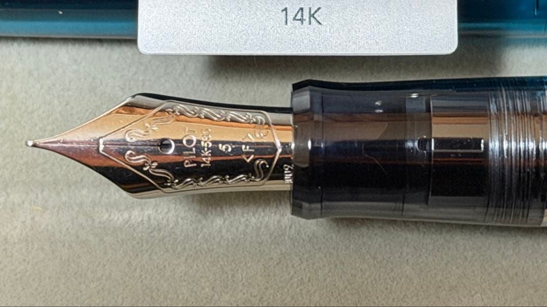 PILOT カスタム74 ターコイズグリーン F