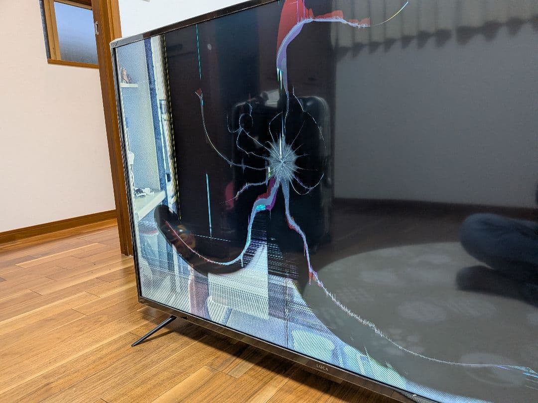 アイリスオーヤマ　55インチ 4Kテレビ ジャンク品