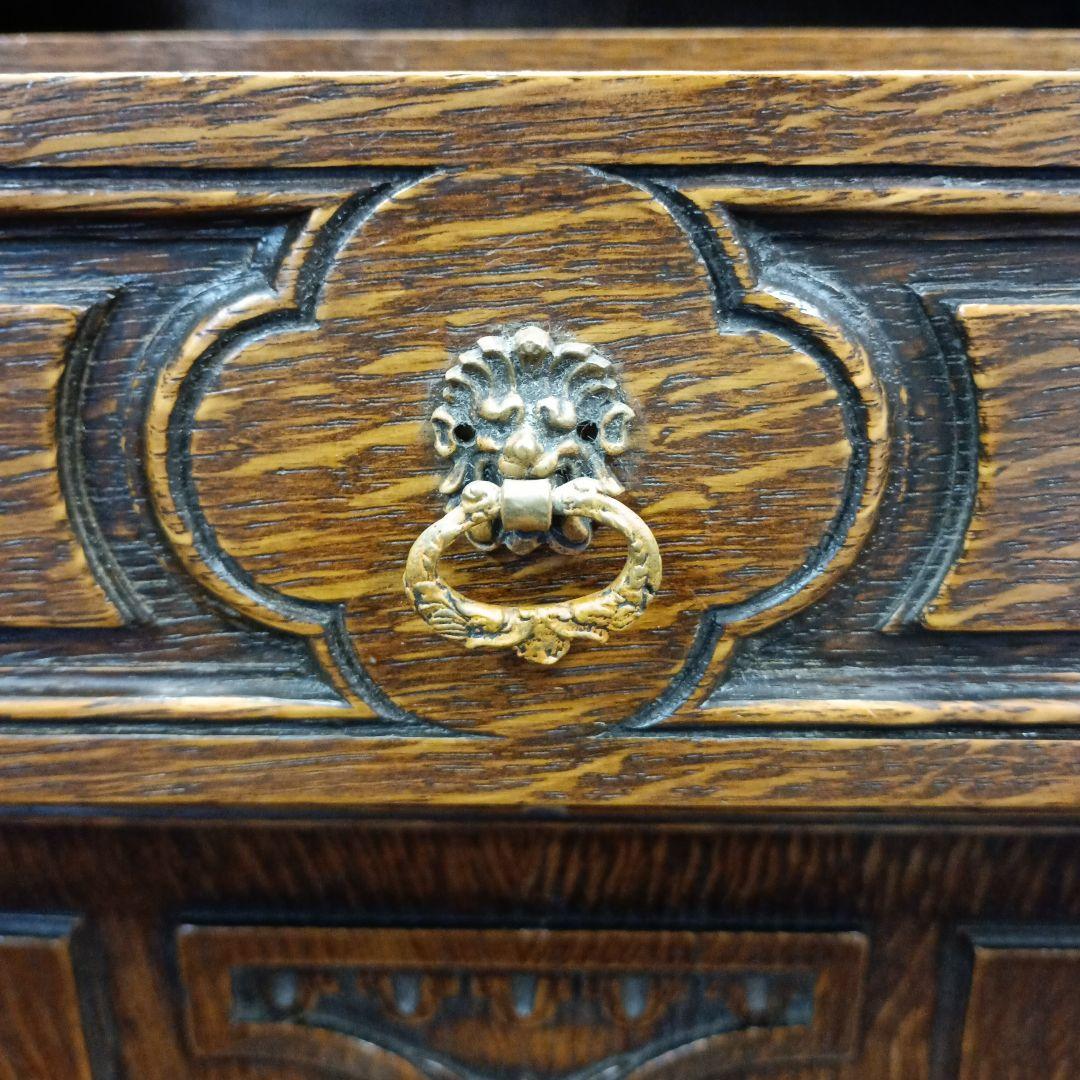 キャビネット　アンティーク　猫脚　外国製