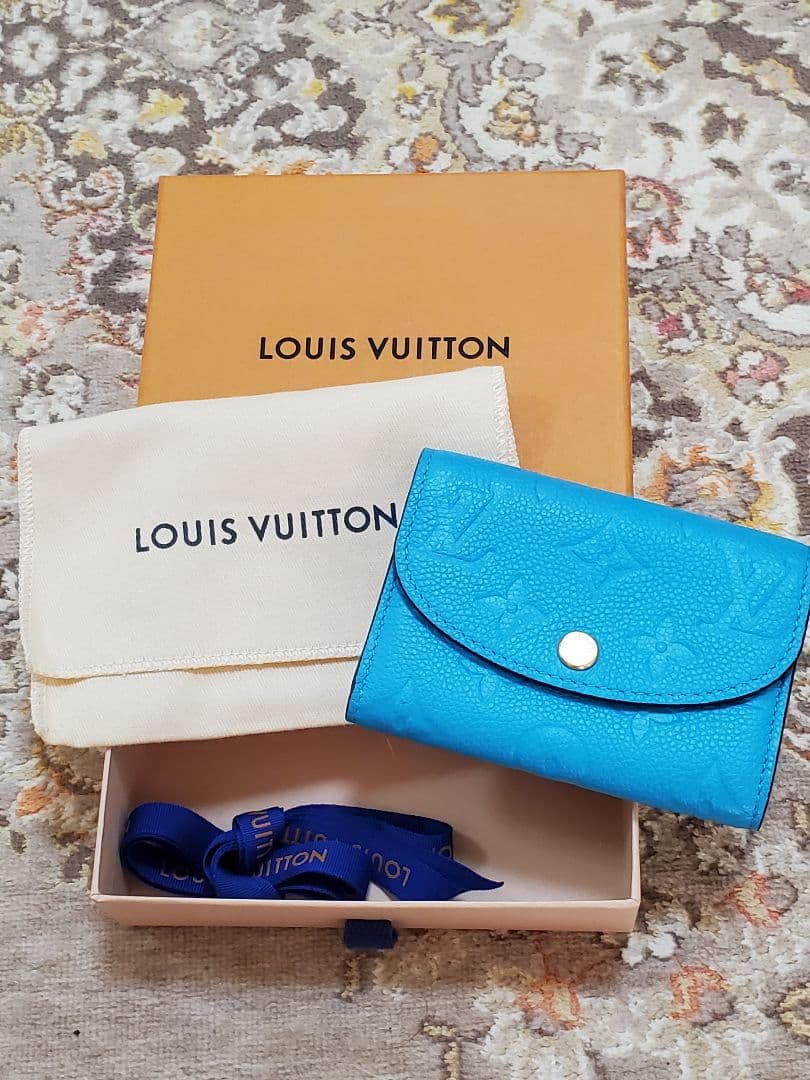 【モナモナ】ポルトモネ・ロザリ☆財布☆ターコイズブルー