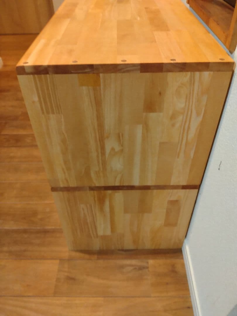 木製　ハンドメイド　オーダー　コの字　キヌカ　机　テーブル　サイドテーブル