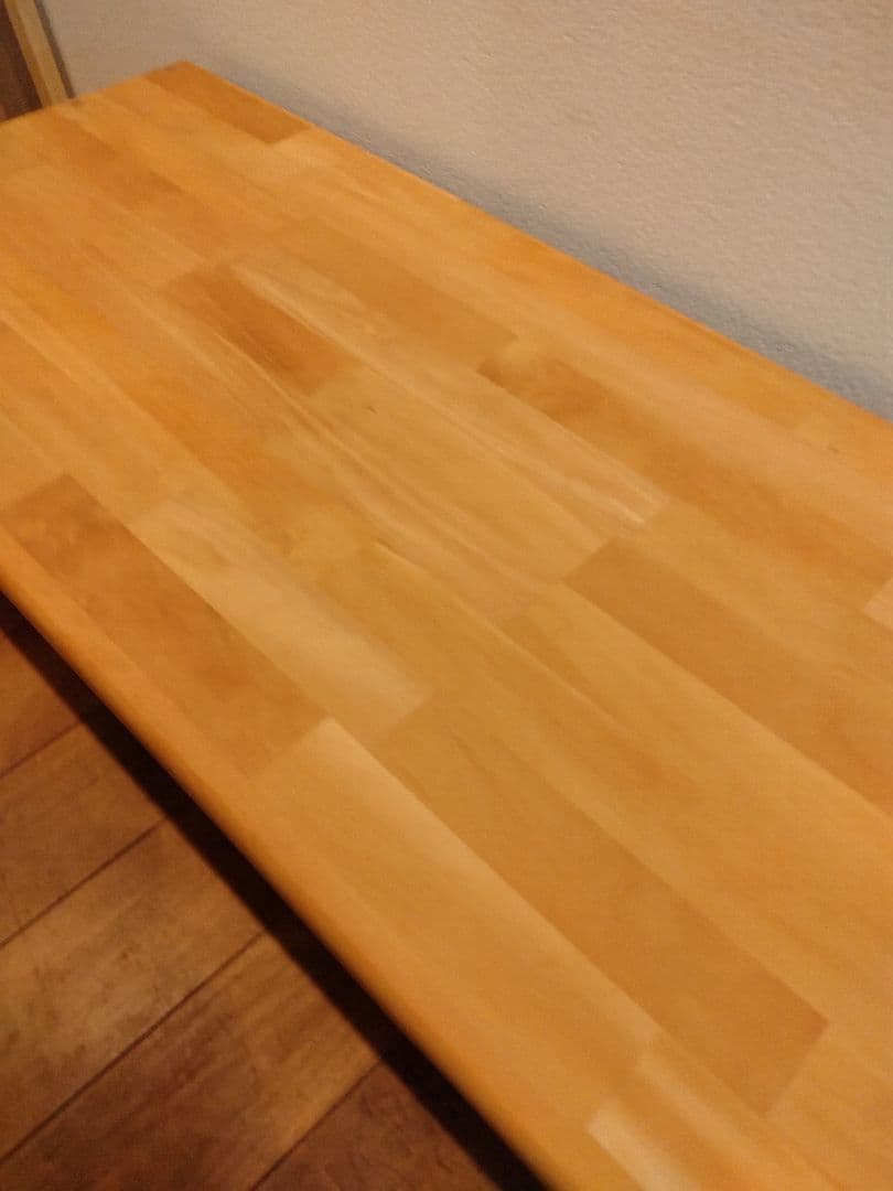 木製　ハンドメイド　オーダー　コの字　キヌカ　机　テーブル　サイドテーブル