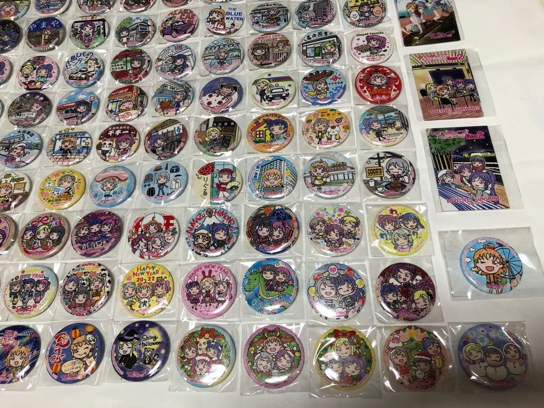 187点 レア 廃盤 エラー ラブライブ まちあるき 街歩き スクエア 缶バッジ