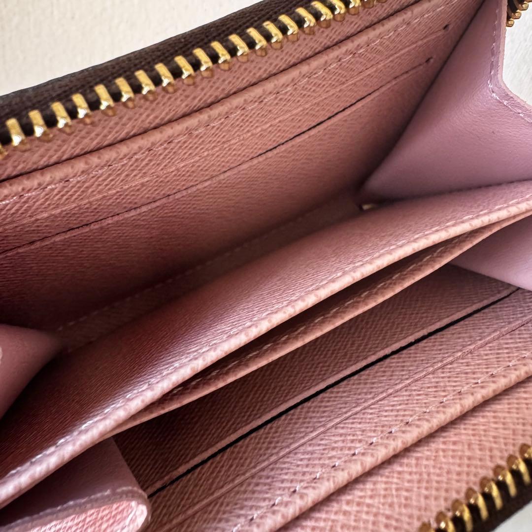 だいきち　ルイヴィトン ダミエ ジッピーパース ピンク NFCタグ