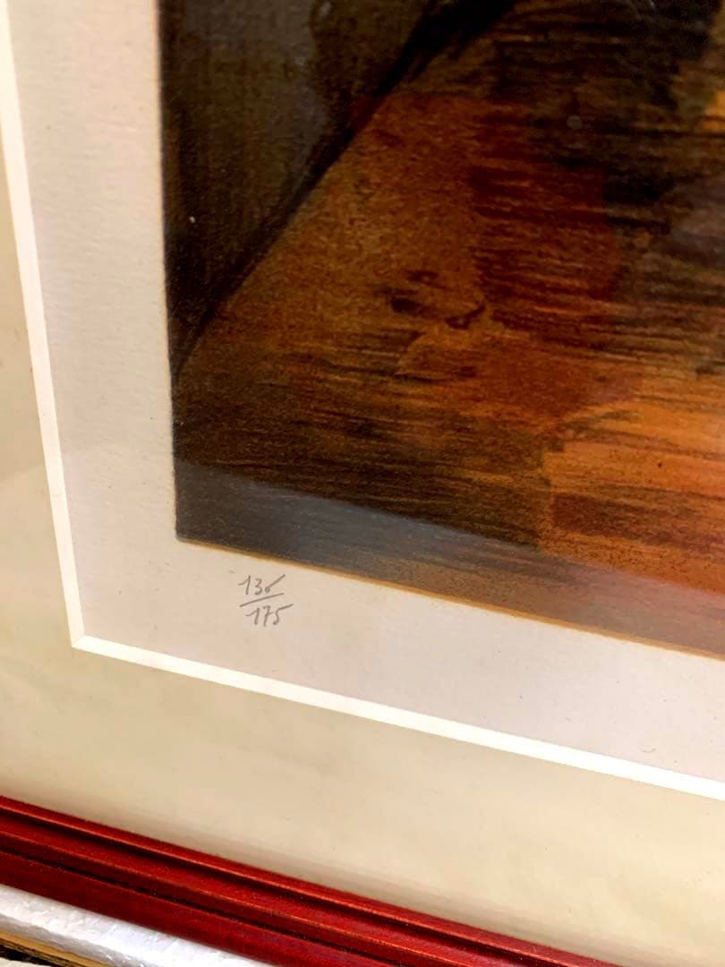 シリアルナンバー有り　エリック・ペイロール　「けし」