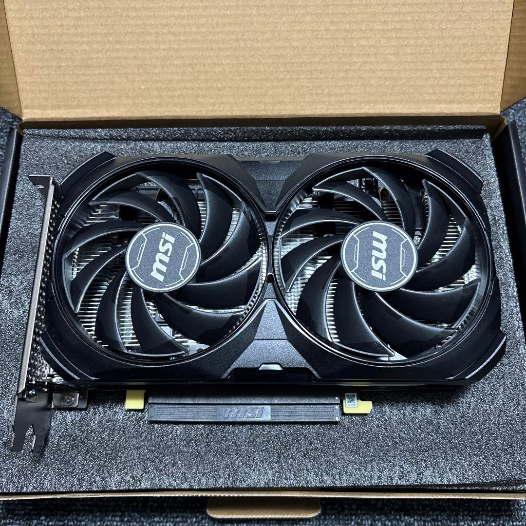 グラフィックボード・グラボ・ビデオカード MSI GEFORCE RTX 4060 Ti VENTUS2X