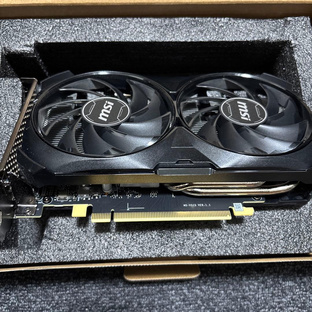グラフィックボード・グラボ・ビデオカード MSI GEFORCE RTX 4060 Ti VENTUS2X