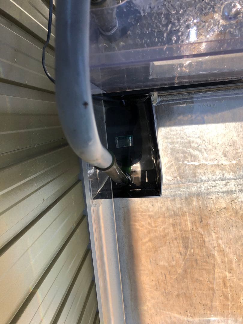 キ*シ様 サイド濾過槽付き水槽