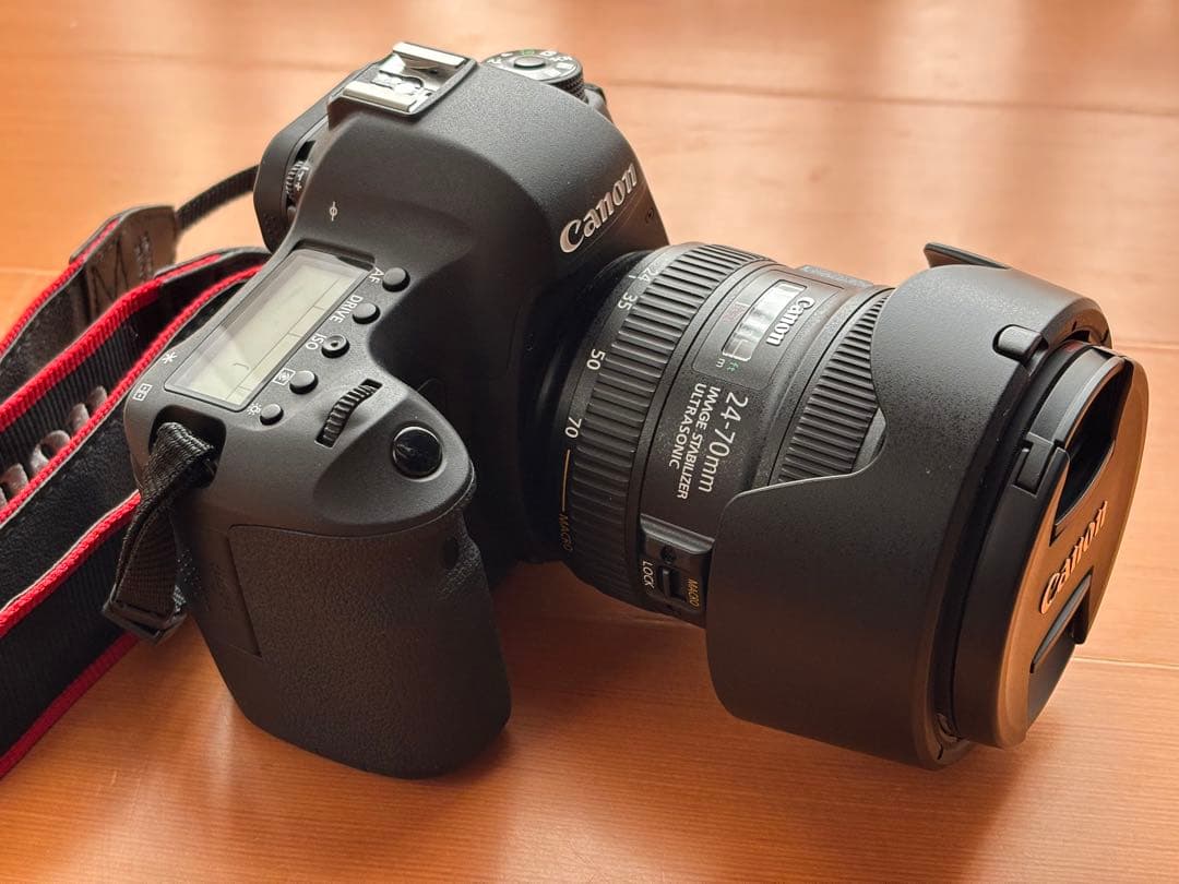 キャノン EOS-6D EF24-70mm F4L