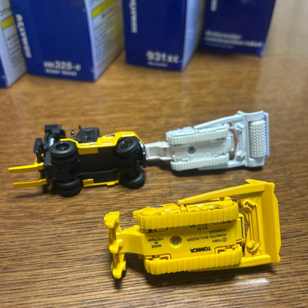 コマツ　非売品　株主限定配布品　オリジナル　ミニチュア　ミニカー　働く車　美品