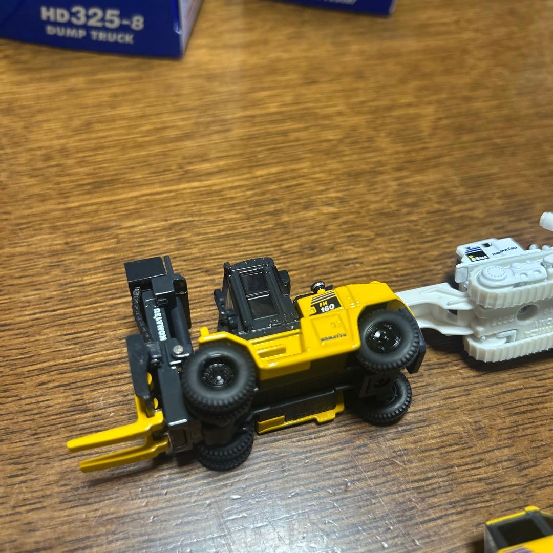 コマツ　非売品　株主限定配布品　オリジナル　ミニチュア　ミニカー　働く車　美品