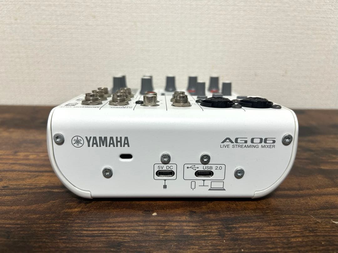 YAMAHA AG06MK2 オーディオインターフェース／ケース付き