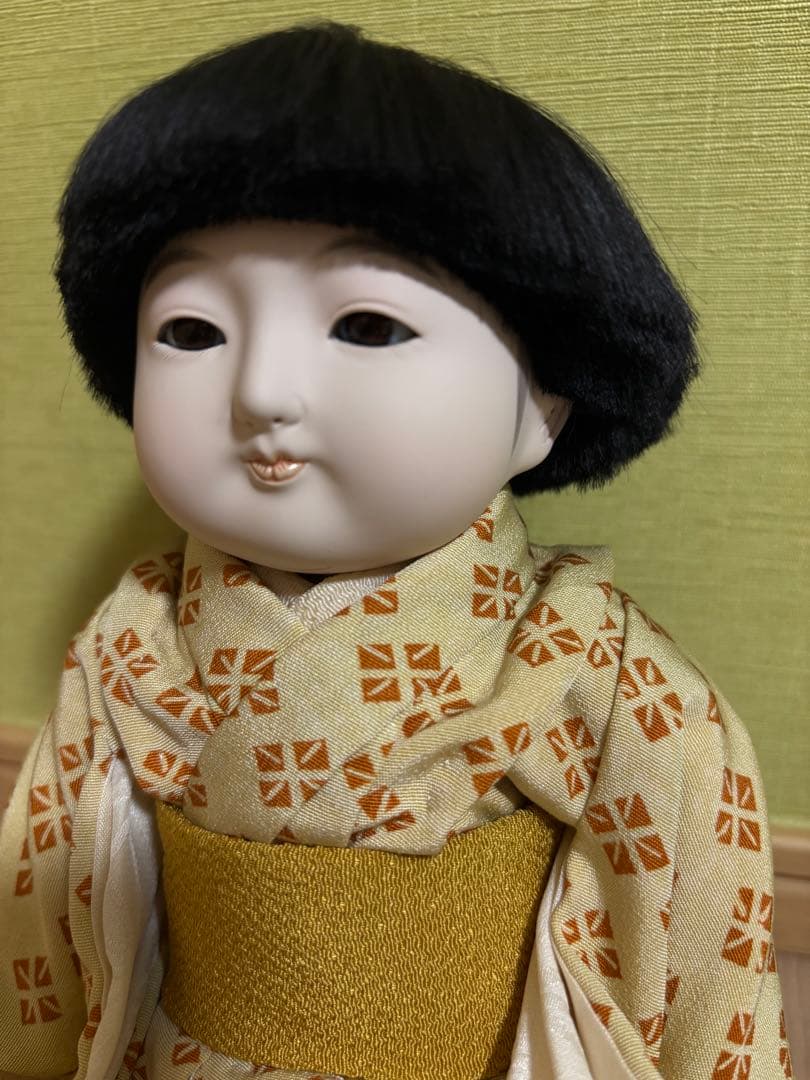 ［お正月特価］市松人形 2体 竹取物語 芳寿作 アンティーク 工芸品