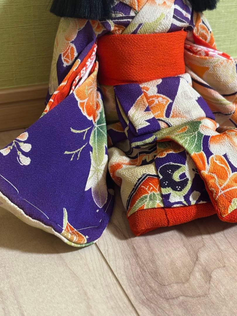 ［お正月特価］市松人形 2体 竹取物語 芳寿作 アンティーク 工芸品