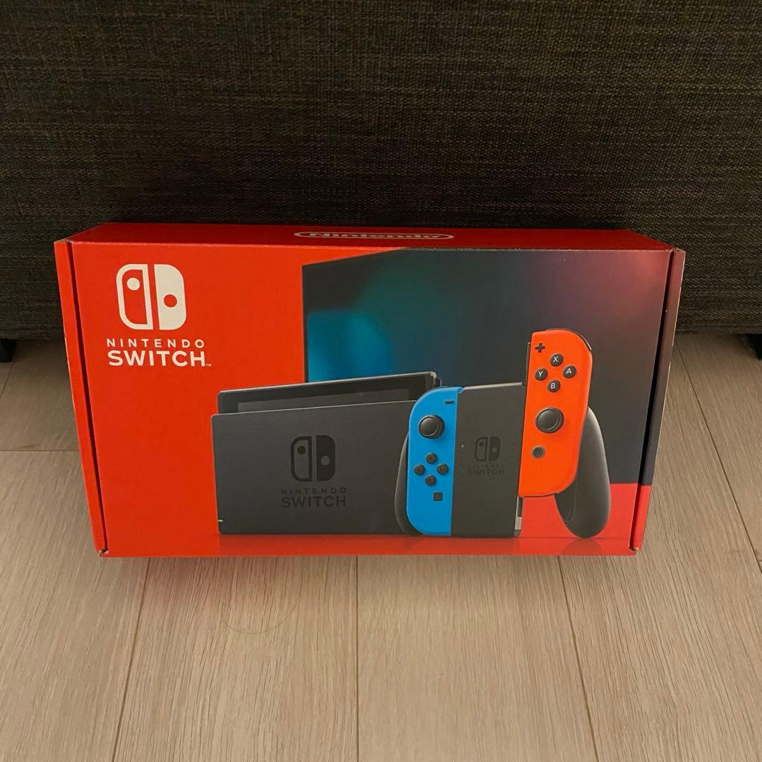 Nintendo Switch 本体 ネオンブルー/ネオンレッド【箱有り】