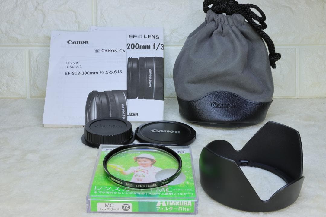 EF-S 18-200mm F3.5-5.6 IS【 大分Canonで点検済】