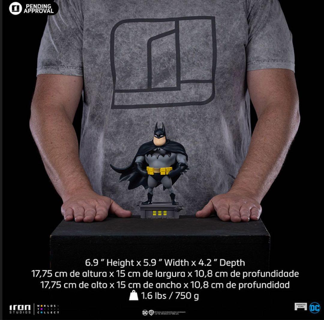 アートスケール／アニメイテッド・アイコンズ」1/10スケール　バットマン