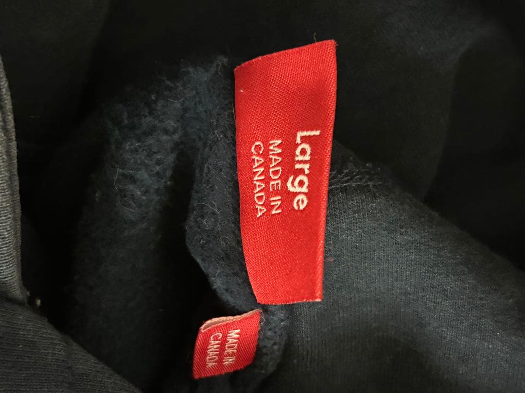 シュプリーム ガール グラフィック パーカー L