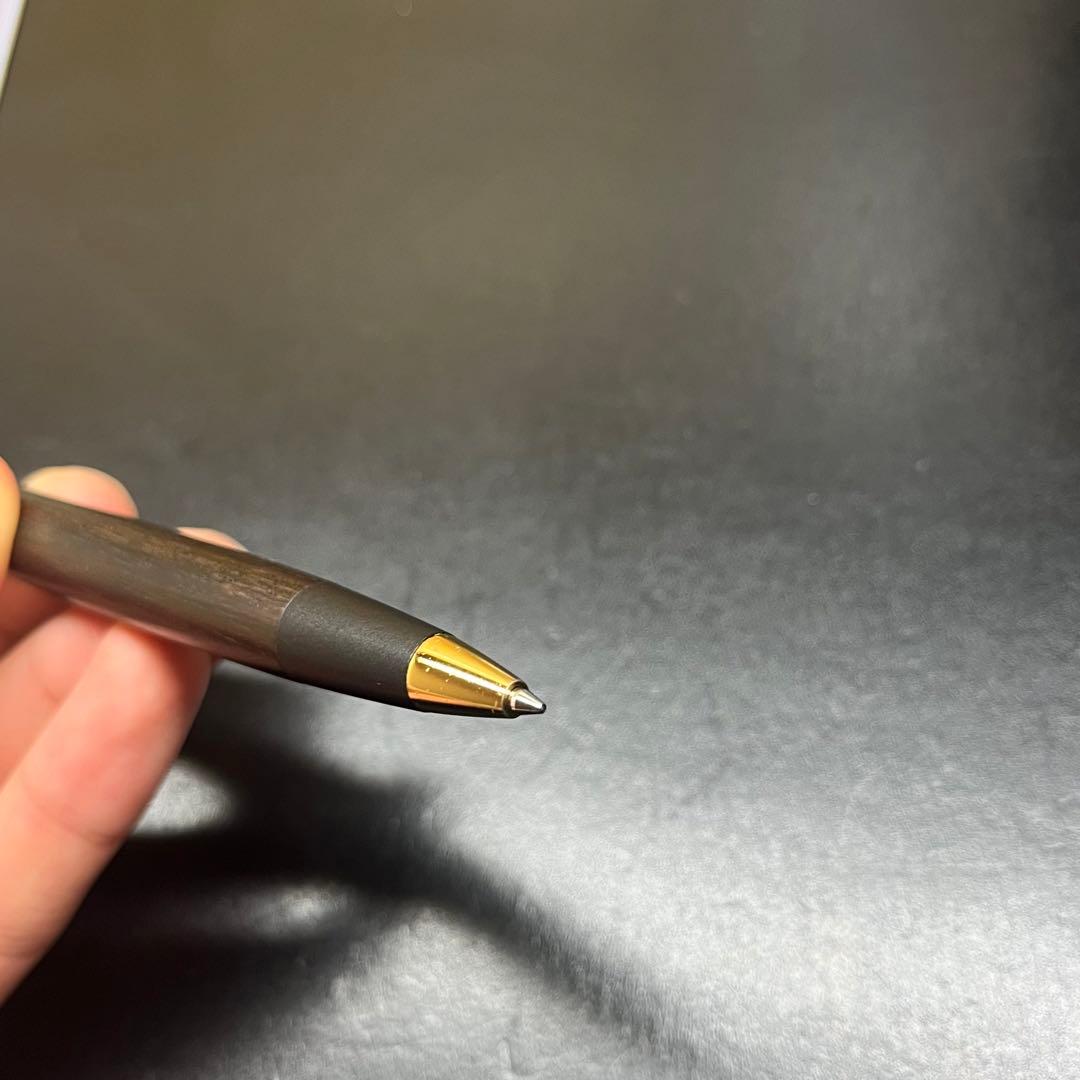 【旧型】野原工芸 ハカランダ シャープペンシル　ゴールド