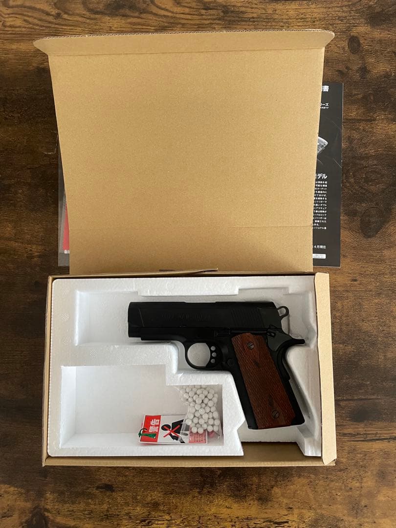 ウエスタンアームズ　コルト　ニューエージェント　ウッドグリップ　限定品