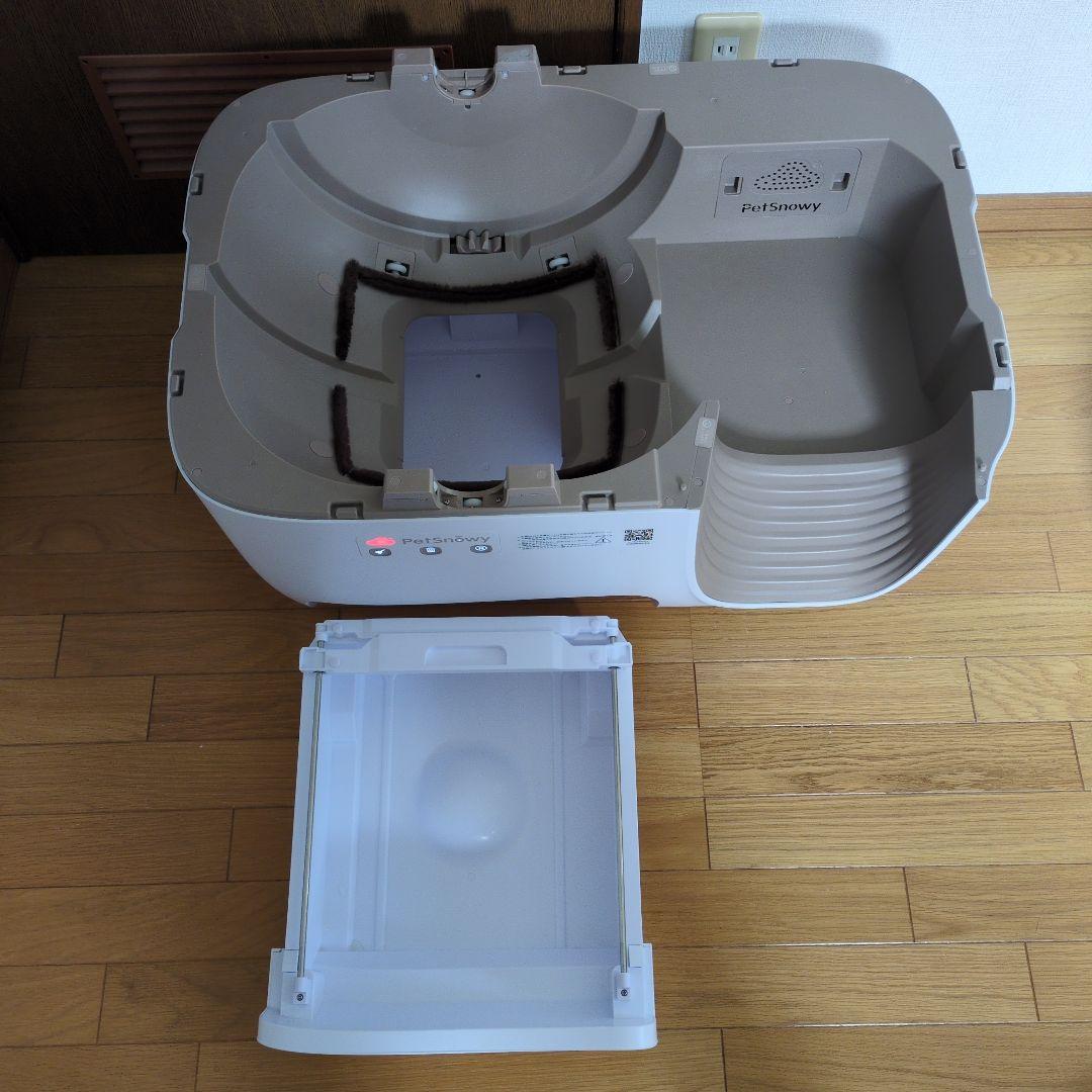 PetyブラウンPREMIUM消臭　全自動スマート猫トイレ　PS-001