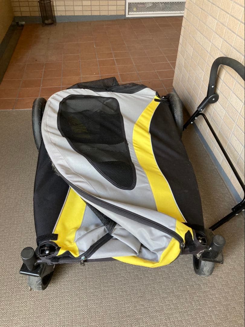 【美品 組み立て不要】犬用カート 中型犬 大型犬 犬用品 折り畳み可能