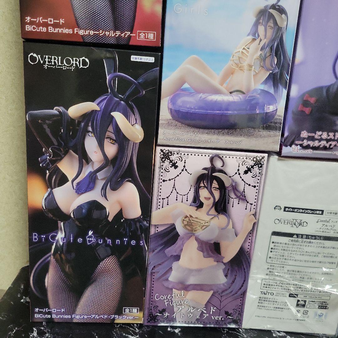 オーバーロード　アルベド　フィギュア　シャルティア　美少女　タイクレ　まとめ売り