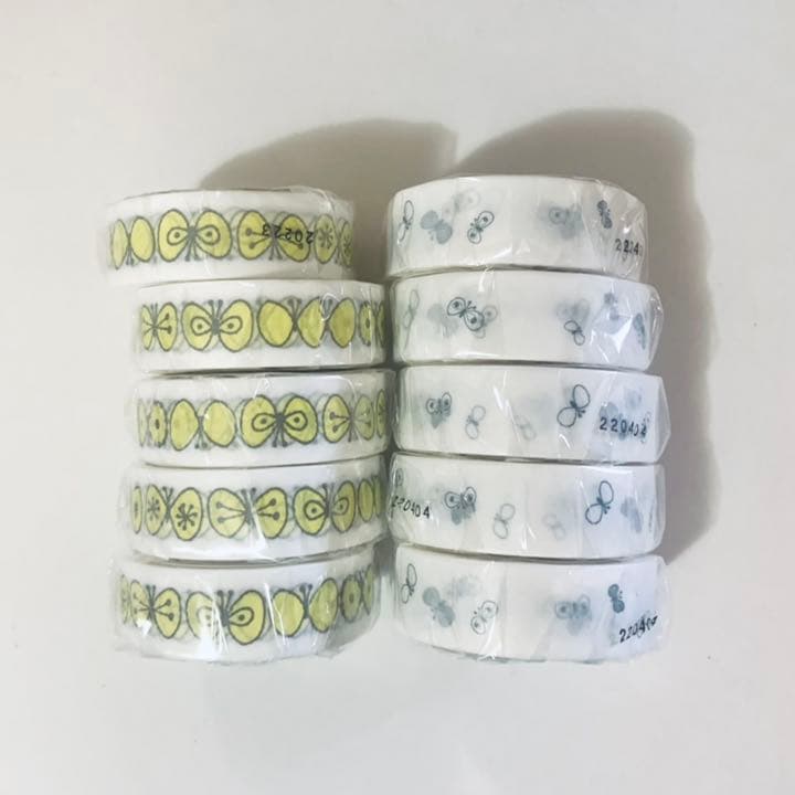 mt  ミナペルホネン  マスキングテープ  ちょうちょ  まとめ売り