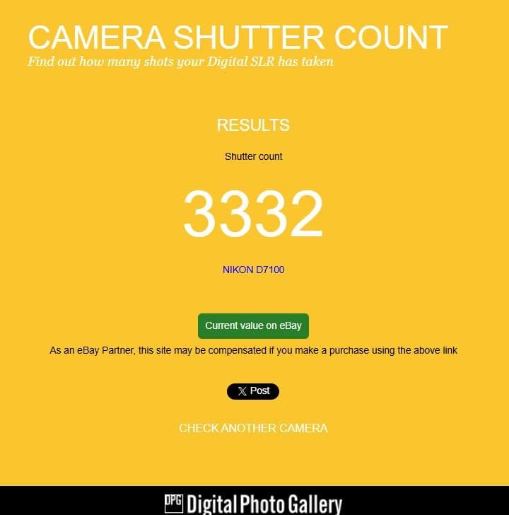動確済 美品 Nikon D7100 シャッターカウント:3,332 #646