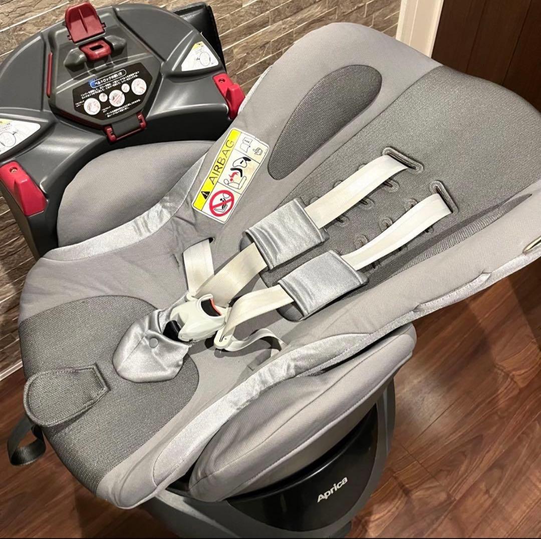【美品】Aprica ベビーシート　チャイルドシート　0歳から　リクライニング