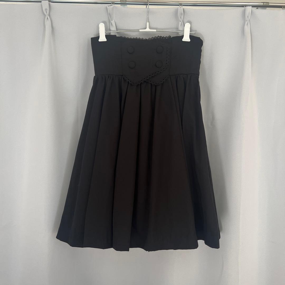 【本日限定】Sheglit シェグリット コルセット スカート M ブラック