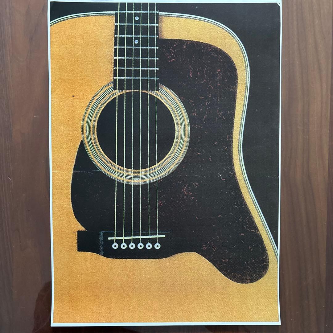 再現‼️レスターフラットピックガード用素材‼️型サンプル＋実物大カラーコピー