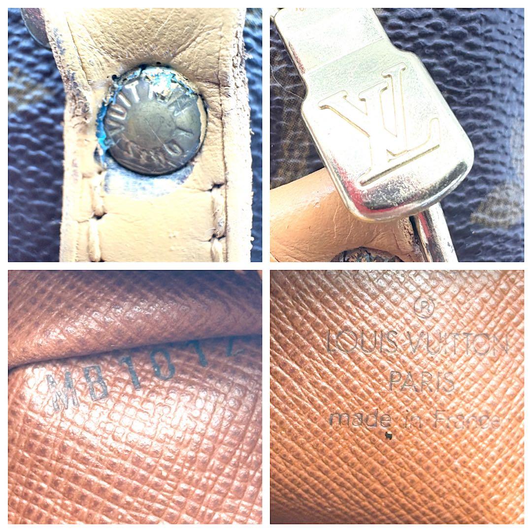 VUITTON　トロカデロ27　斜め掛け　ショルダーバック　PVC　モノグラム