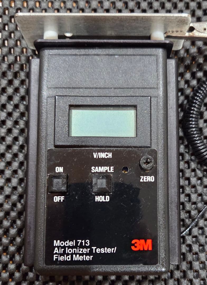 ​3M 静電気測定器 セット Model 713 ＆ 外部電源 713CH