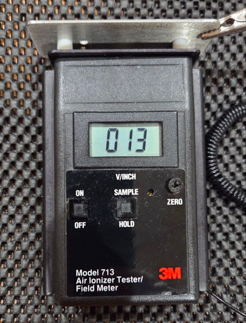 ​3M 静電気測定器 セット Model 713 ＆ 外部電源 713CH