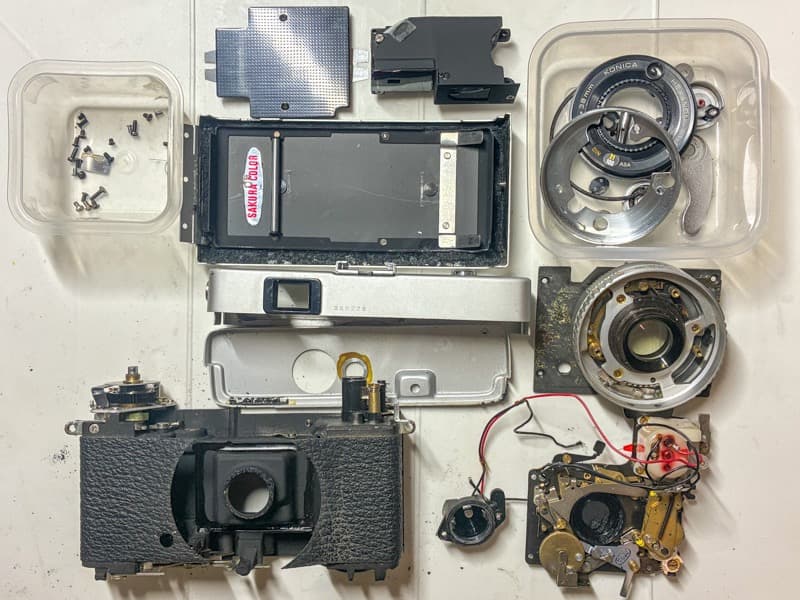 【整備品】KONICA C35 コニカ 　美品