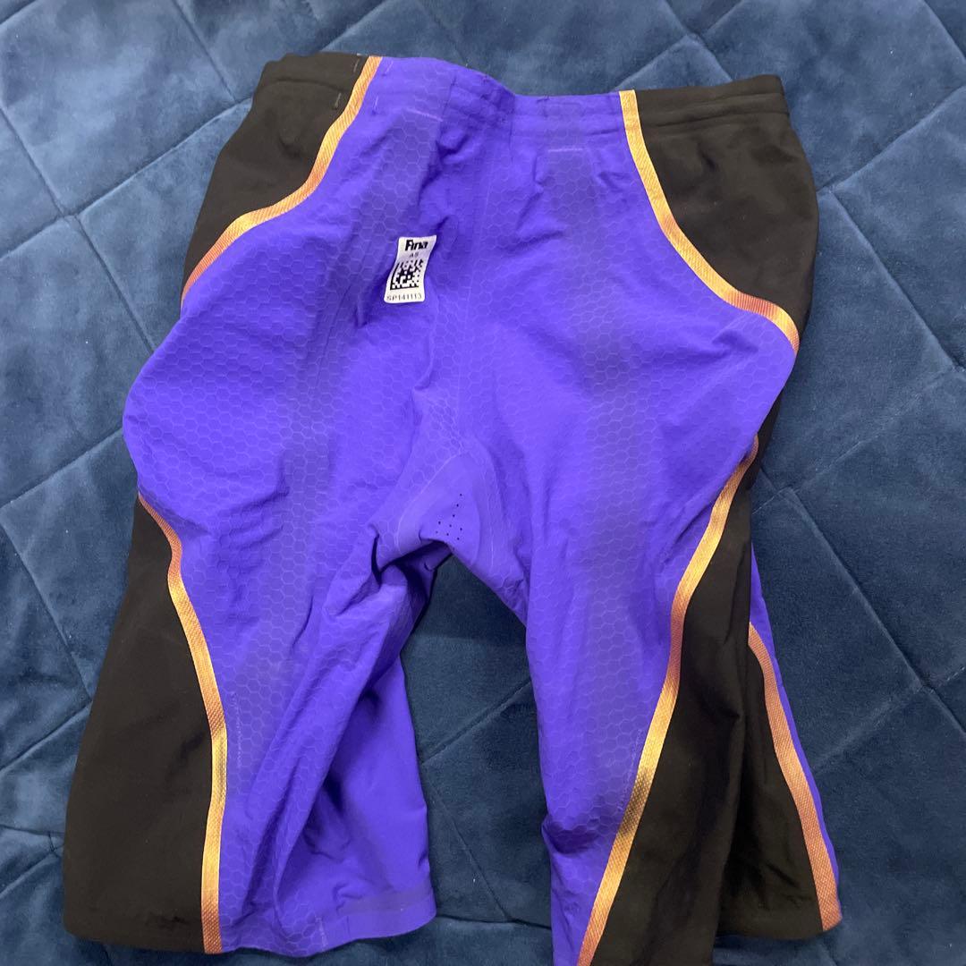 Speedo 競泳水着 24 紫/黒