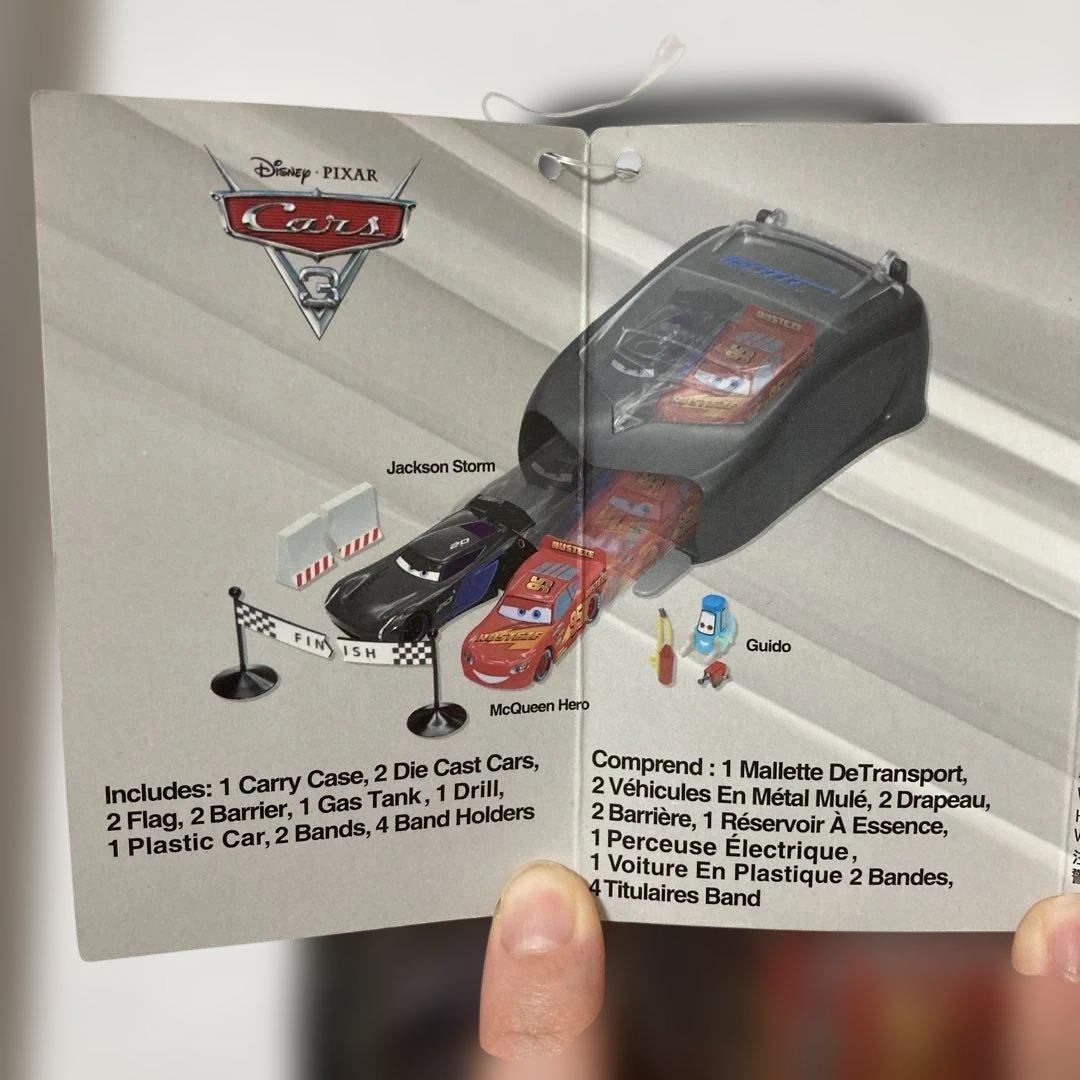 レア　カーズ　ピットクルー ランチャー セット マックィーン ジャクソンストーム