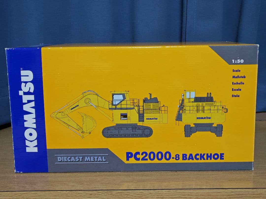 コマツ建機 KOMATSU 1/50 PC2000-8 ダイキャストモデル