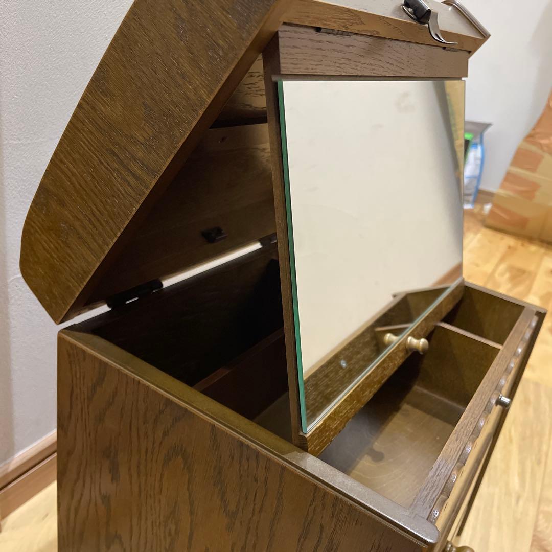 美品　パリ雑貨屋　アンティーク　小物入れ　メイクボックス