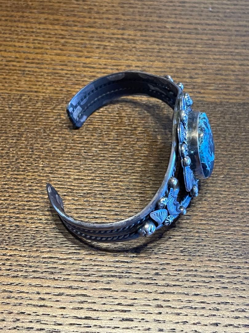 か*ん様 ナバホ　バングル　ターコイズ　スターリングシルバー　Betta Lee