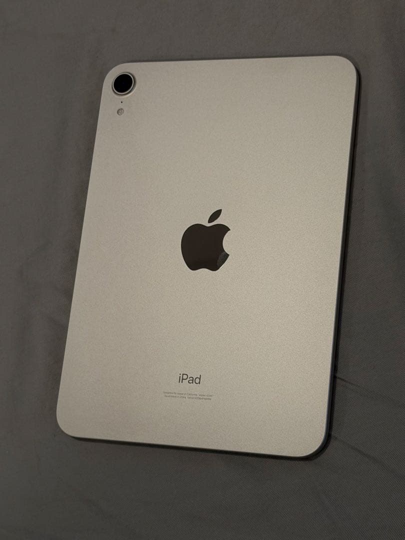 Apple iPad mini 第6世代 シルバー スターライト 本体　WIFi
